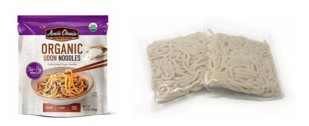 packed noodles are easy to find and already cooked