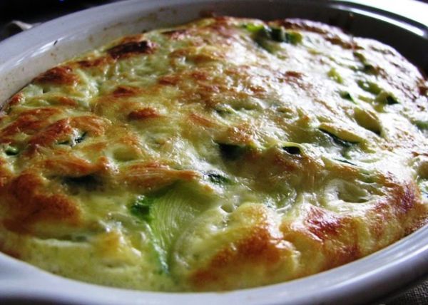 Simple French courgettes gratin recipe