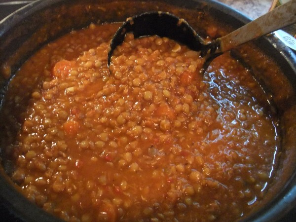Greek lentil soup (Fakes)