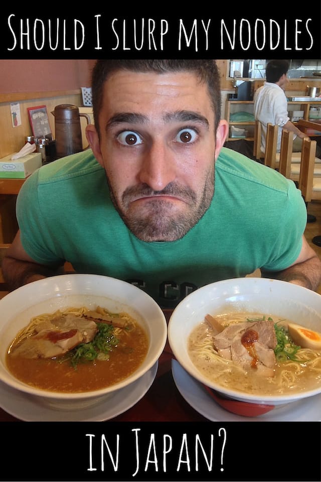 Should I slurp my noodles in Japan Stefan ramen noodles