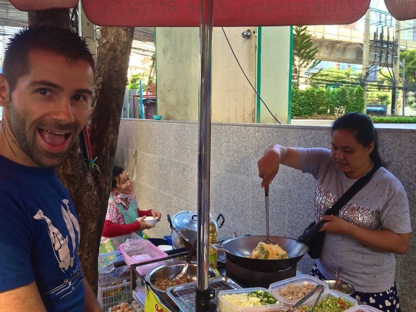 best streetfood in Thailand Papaya salad at Trang night market