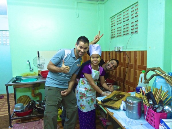 Cooking class in Mandalay