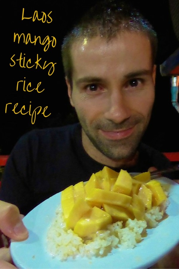 Travel recipe: mango stick rice from Laos