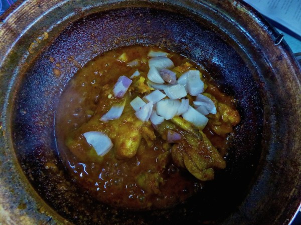 Curry Kapitan cooking away