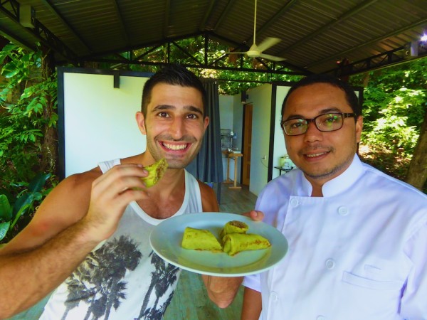 Pandan pancake recipe with coconut: a delicious treat!