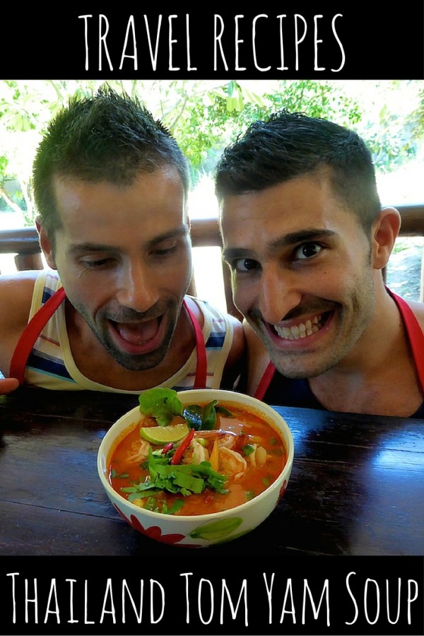 Tom Yam soup Thailand travel recipe