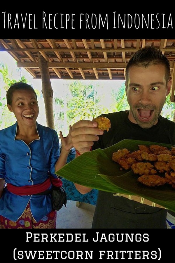 #Indonesia travel #recipe for #perkedelJagung corn fritters