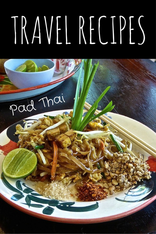 The Nomadic Boys Pad Thai #travelrecipe from #ChiangMai #Thailand