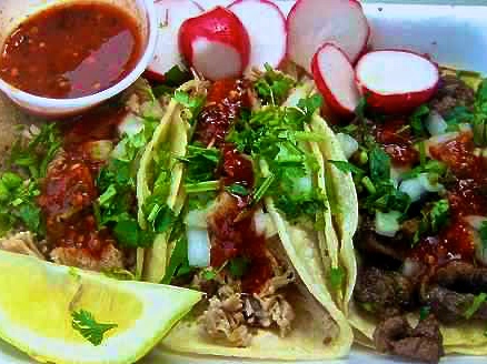 Best food of Cancun Tacos street food
