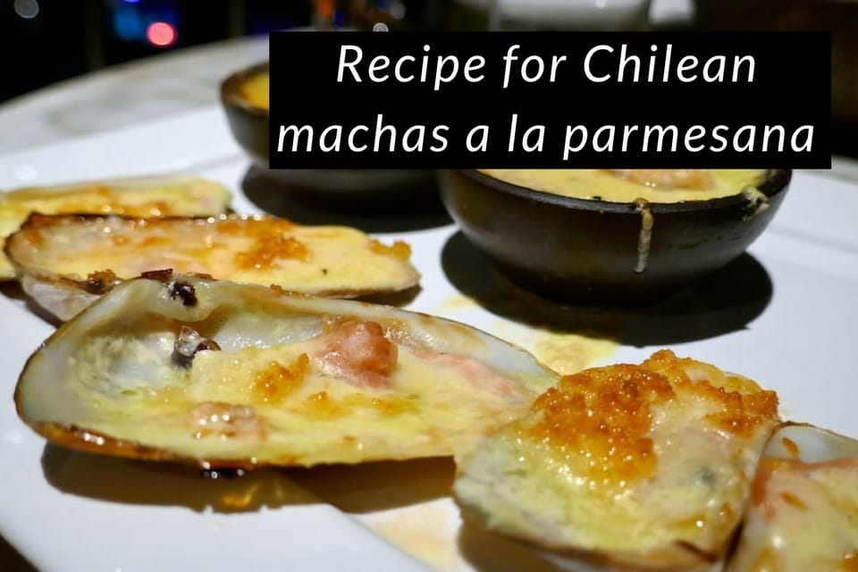 Recipe for Chilean machas a la parmesana - Nomadic Boys