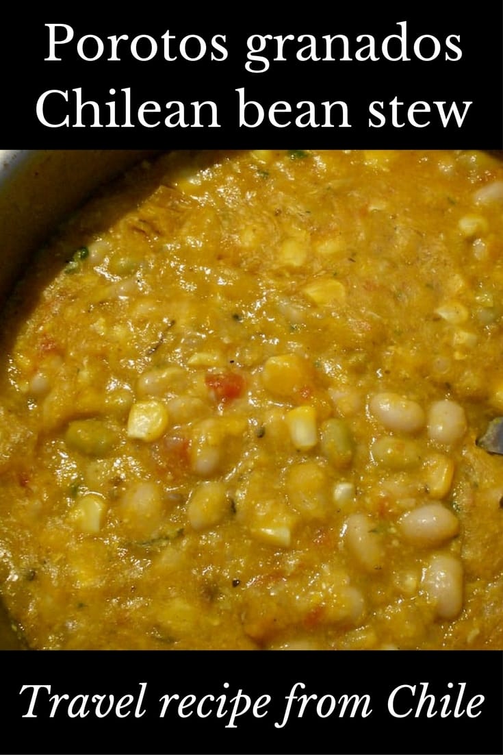 Recipe for Chilean porotos granados