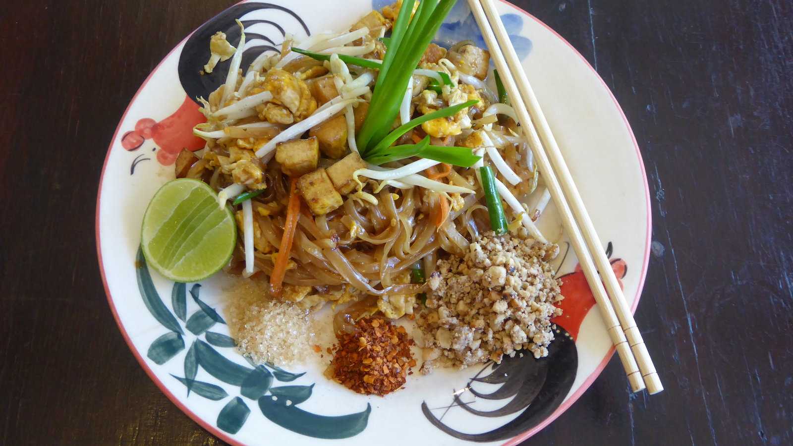Thailand's national dish Pad Thai is delicious and easy to find all over the country