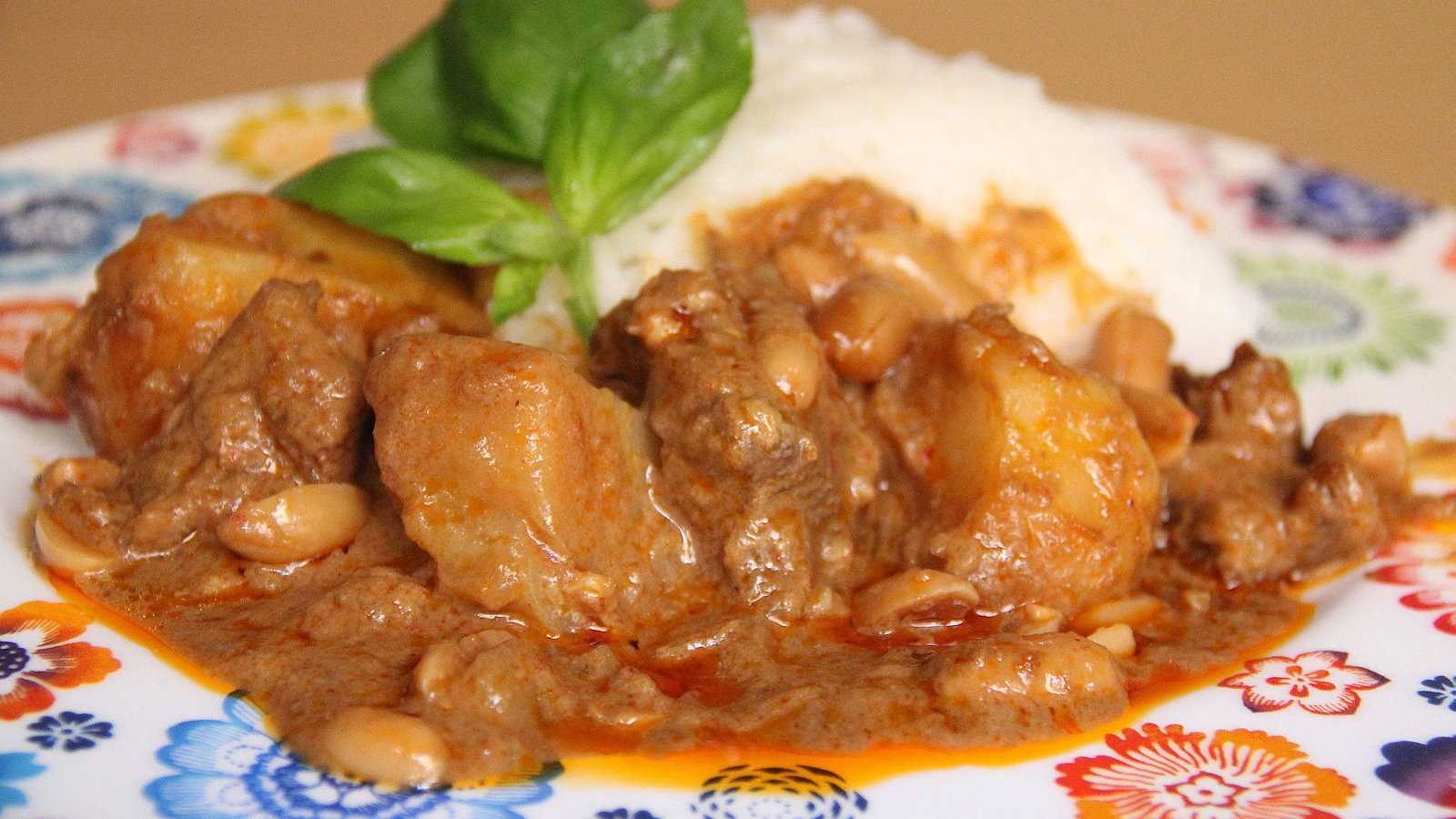 Massaman curry is a delicious Thai dish influenced by Indian and Muslim immigrants
